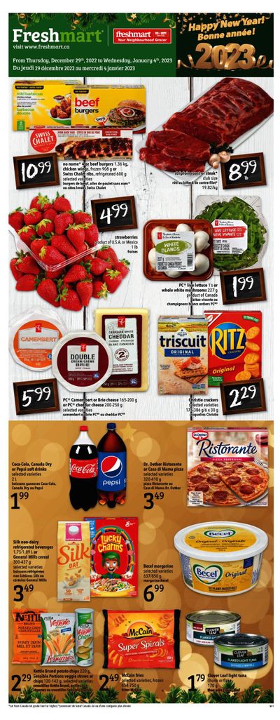 Freshmart (Atlantic) Flyer December 29 to January 4