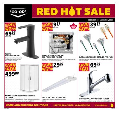 Co-op (West) Home Centre Flyer December 29 to January 4