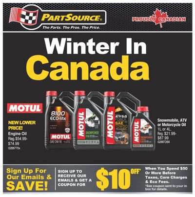 PartSource Flyer December 30 to January 4