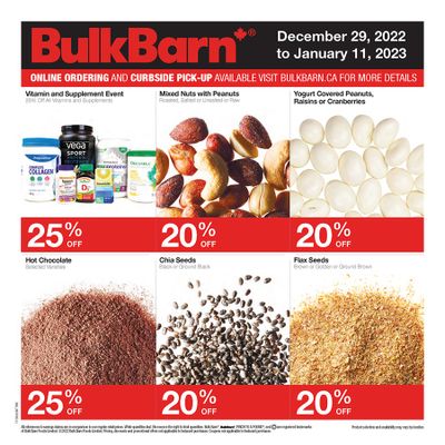 Bulk Barn Flyer December 29 to January 11