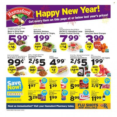 Hannaford (ME) Weekly Ad Flyer Specials December 25 to December 31, 2022