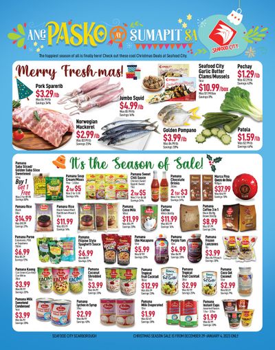 Seafood City Supermarket (ON) Flyer December 29 to January 4