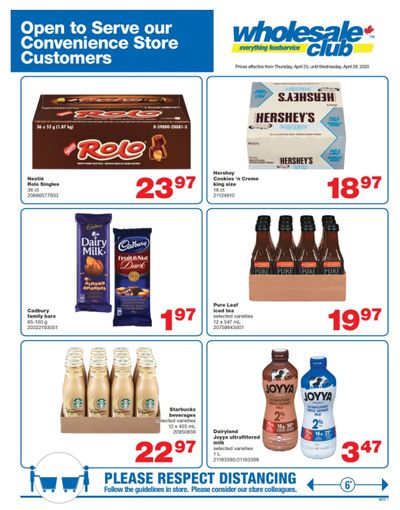 Wholesale Club (West) Flyer April 23 to 29