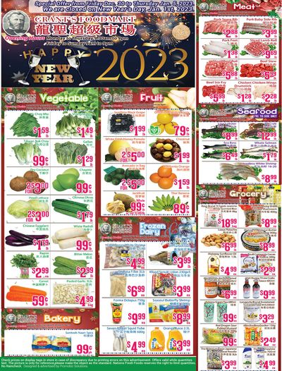 Grant's Food Mart Flyer December 30 to January 5