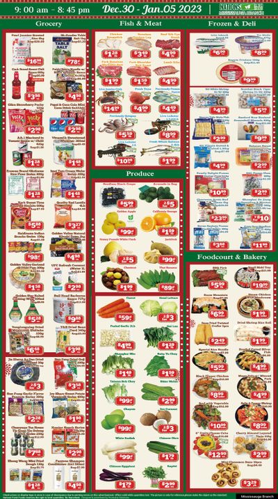 Nations Fresh Foods (Mississauga) Flyer December 30 to January 5