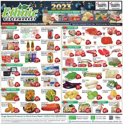 Ethnic Supermarket (Guelph) Flyer December 30 to January 5