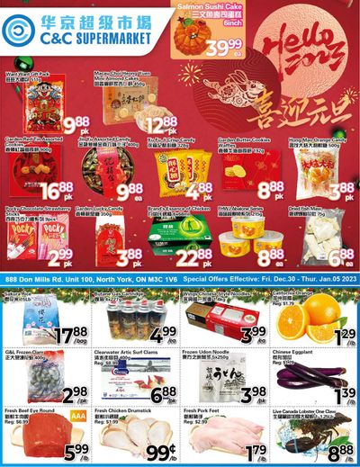 C&C Supermarket Flyer December 30 to January 5