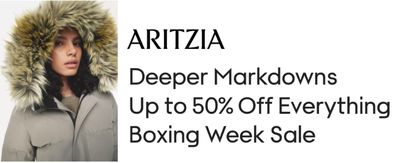 Aritzia Canada Boxing Week 2022 Sale: Save up to 50% off Everything