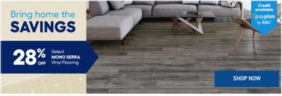Lowe’s Canada Deals: Save 28% on Mono Serra Group Flooring + 50% on Clearance