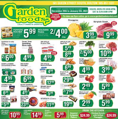 Garden Foods Flyer December 29 to January 5