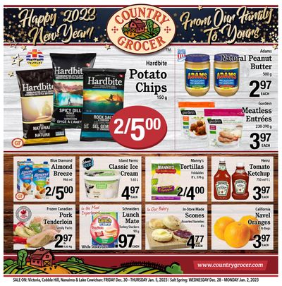 Country Grocer Flyer December 30 to January 5