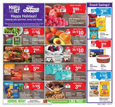 Price Chopper (MA) Weekly Ad Flyer Specials December 25 to December 31, 2022