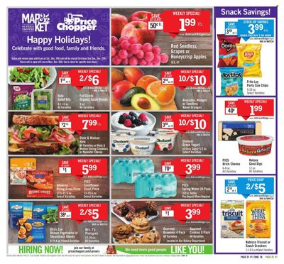 Price Chopper (NY) Weekly Ad Flyer Specials December 25 to December 31, 2022