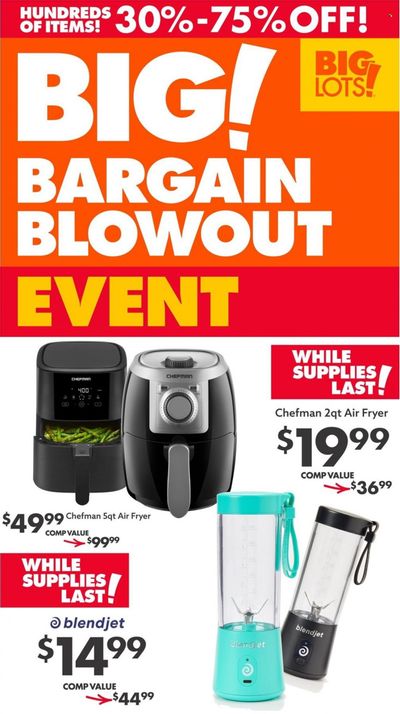 Big Lots Weekly Ad Flyer Specials December 31 to January 6, 2023