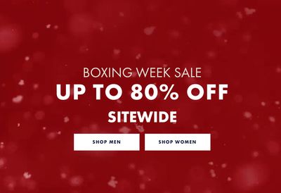 Buffalo Jeans Canada Boxing Week Sale: Save Up to 80% OFF Sitewide + an Extra 25% off Markdowns Using Coupon Code