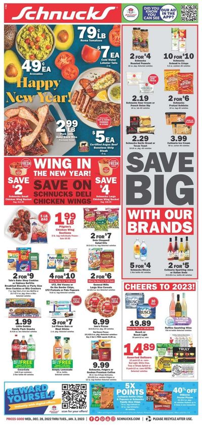 Schnucks (IA, IL, IN, MO) Weekly Ad Flyer Specials December 28 to January 3, 2023