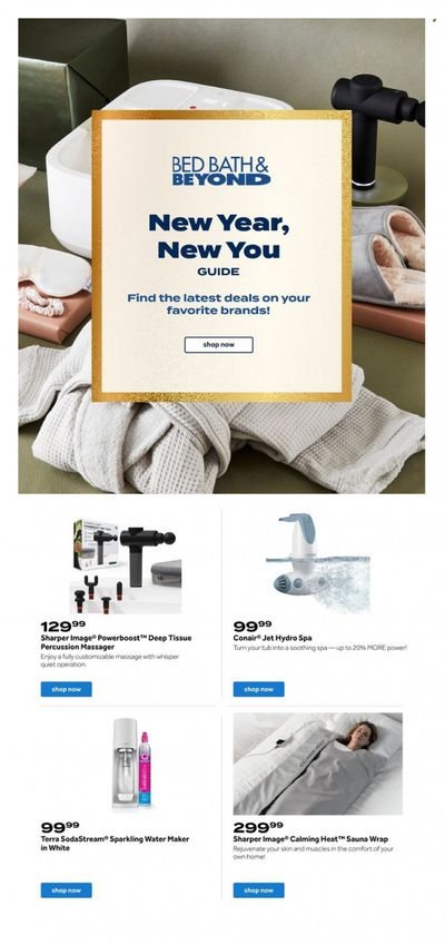 Bed Bath & Beyond Weekly Ad Flyer Specials December 26 to January 31, 2023