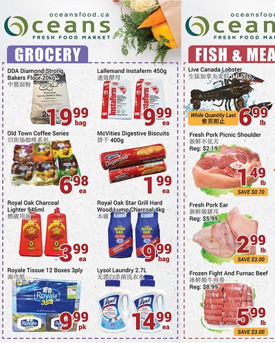 Oceans Fresh Food Market (Mississauga) Flyer April 24 to 30