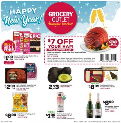 Grocery Outlet (CA, ID, OR, PA, WA) Weekly Ad Flyer Specials December 28 to January 3, 2023