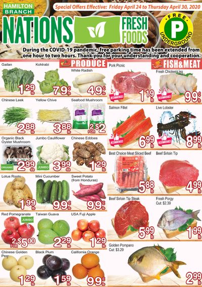 Nations Fresh Foods (Hamilton) Flyer April 24 to 30
