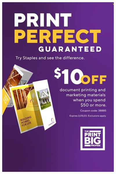Staples Weekly Ad Flyer Specials January 1 to January 7, 2023