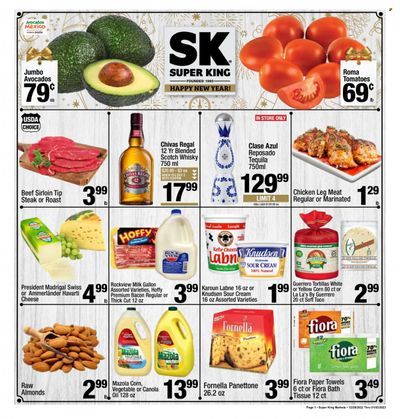 Super King Markets (CA) Weekly Ad Flyer Specials December 28 to January 3, 2023