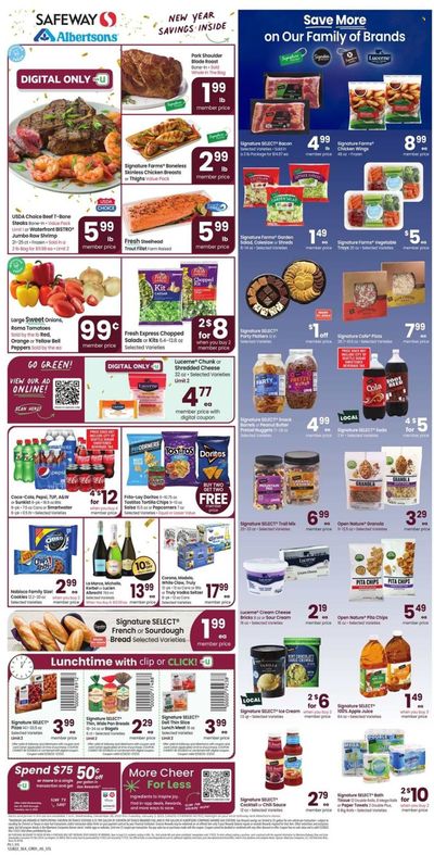 Safeway (WA) Weekly Ad Flyer Specials December 28 to January 3, 2023