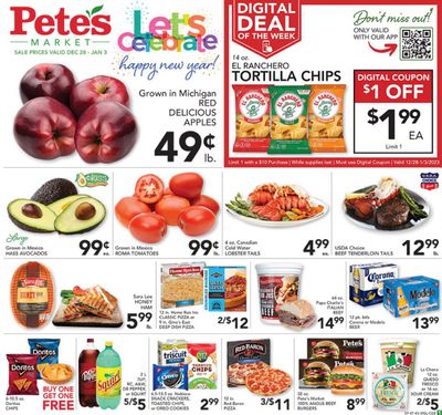 Pete's Fresh Market (IL) Weekly Ad Flyer Specials December 28 to January 3, 2023