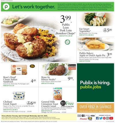 Publix Weekly Ad & Flyer April 23 to 29