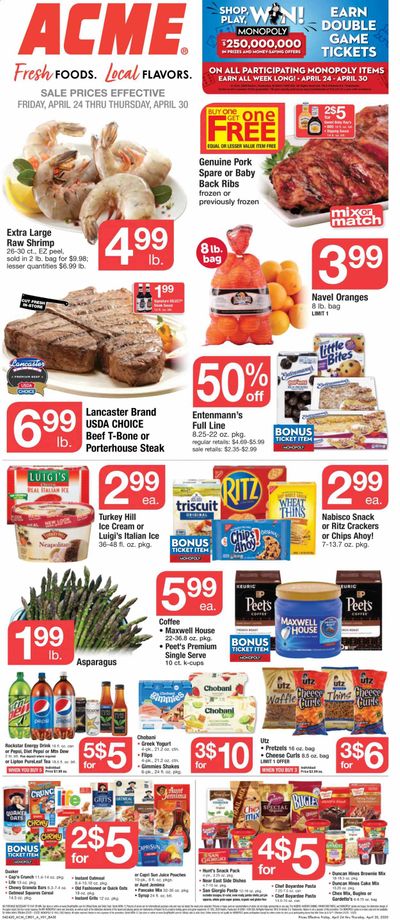 ACME Weekly Ad & Flyer April 24 to 30
