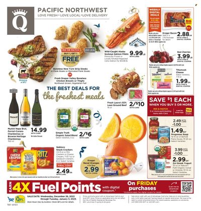 QFC (WA) Weekly Ad Flyer Specials December 28 to January 3, 2023