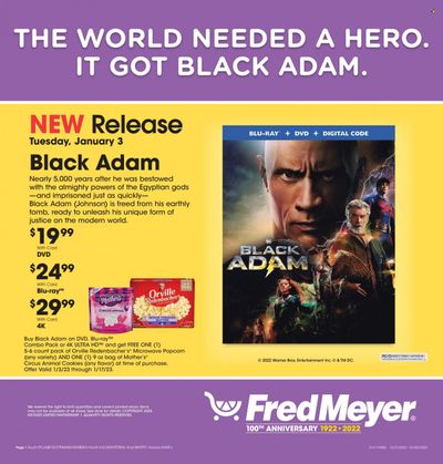 Fred Meyer Weekly Ad Flyer Specials December 31 to January 3, 2023