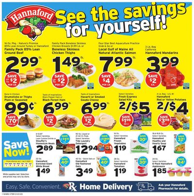 Hannaford (NH) Weekly Ad Flyer Specials January 1 to January 7, 2023