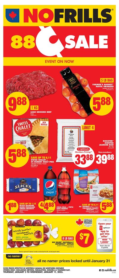 No Frills (West) Flyer January 5 to 11