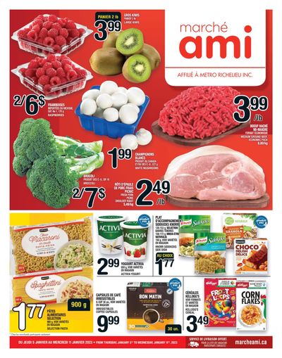 Marche Ami Flyer January 5 to 11