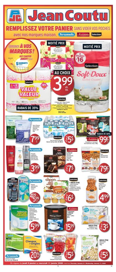 Jean Coutu (QC) Flyer January 5 to 11 Jean Coutu (QC) Flyer January 5 to 11