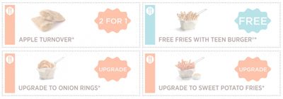 A&W Canada New Coupons: FREE Fries With Teen Burger+ More Coupons