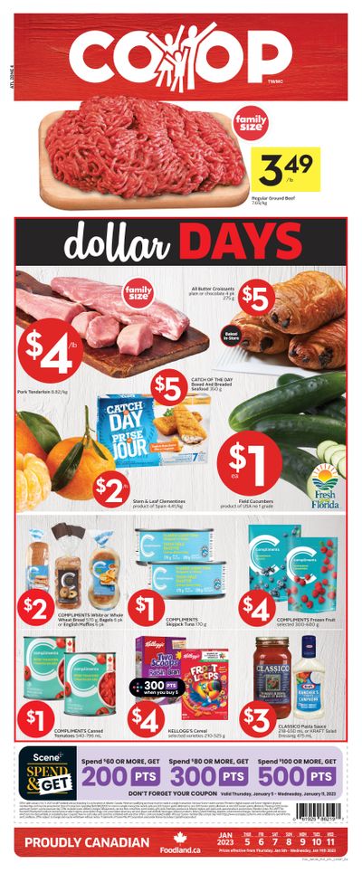 Foodland Co-op Flyer January 5 to 11