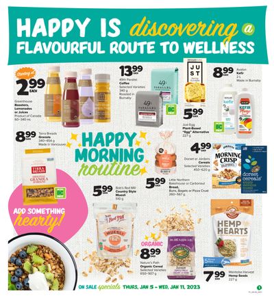 Thrifty Foods Flyer January 5 to 11