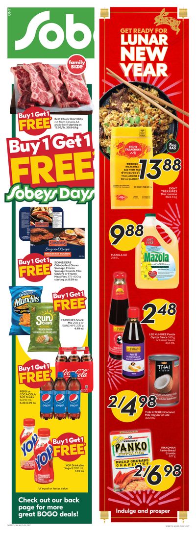 Sobeys (ON) Flyer January 5 to 11