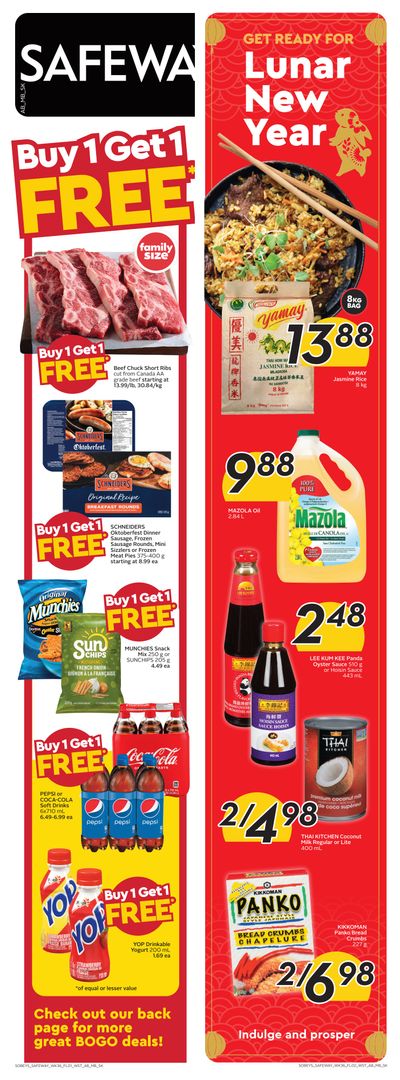 Sobeys/Safeway (SK & MB) Flyer January 5 to 11