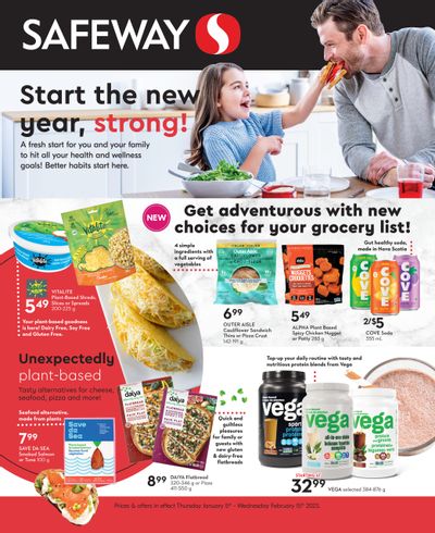 Safeway (BC) New Year New You Flyer January 5 to February 15