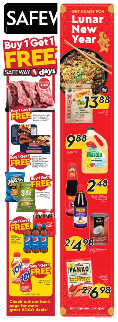 Safeway (BC) Flyer January 5 to 11