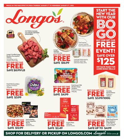 Longo's (Liberty Village) Flyer January 5 to 11