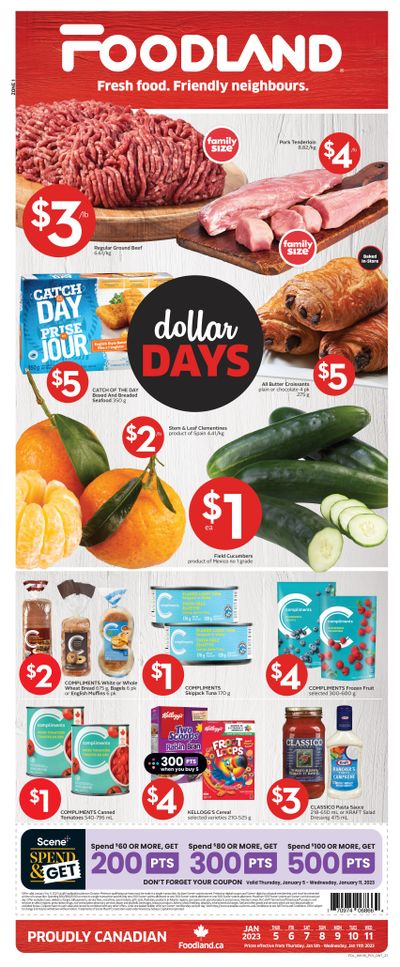 Foodland (ON) Flyer January 5 to 11