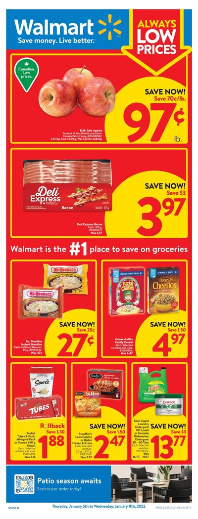Walmart (Atlantic) Flyer January 5 to 11