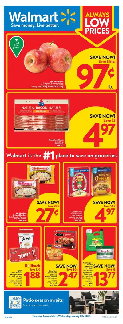 Walmart (West) Flyer January 5 to 11