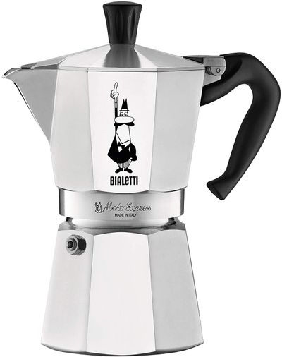 Bialetti 6-Cup Stovetop Espresso Maker, Silver On Sale for $ 34.97 ( Save $ 11.03 ) at Amazon Canada