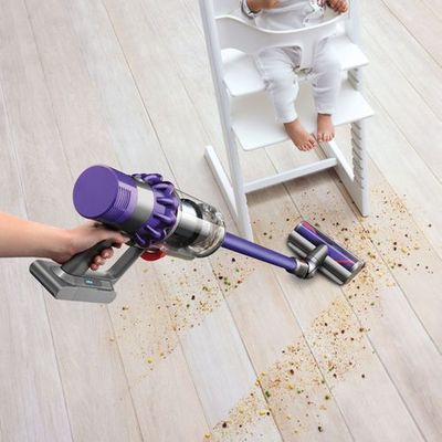 Dyson Cyclone V10 Animal Cordless Stick Vacuum - Iron/Purple On Sale for $ 499.99 ( Save $ 200.00 ) at Best Buy Canada