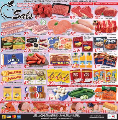 Sal's Grocery Flyer January 6 to 12